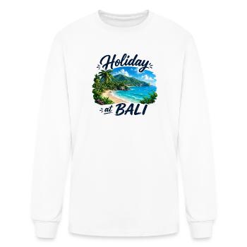 Bali Holiday - Men's Long Sleeve T-Shirt - white - Front