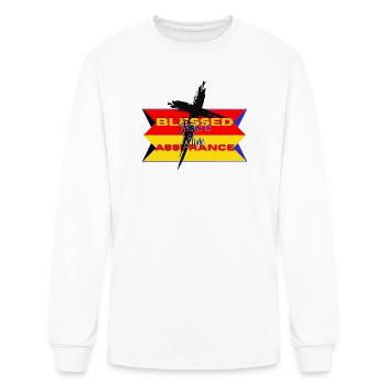 Jesus is Mine - Men's Long Sleeve T-Shirt - white - Front