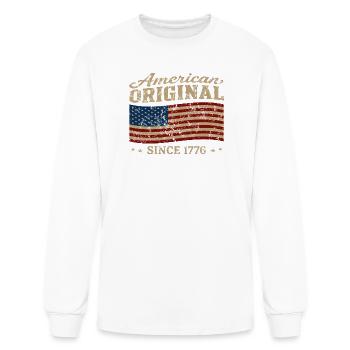 American_Original_Since_1776_ - Men's Long Sleeve T-Shirt - white - Front