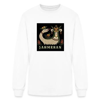 Reine Serpent Shahmarane - T-shirt à manches longues Homme - blanc - Devant