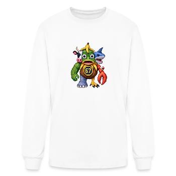 Bête de fusion QuirkBorg 67 - T-shirt à manches longues Homme - blanc - Devant