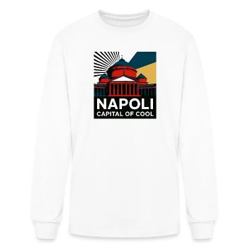 Napoli - Men's Long Sleeve T-Shirt - white - Front