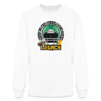 Legacy Helmet Victory Motto - Men's Long Sleeve T-Shirt - white - Front
