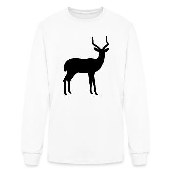 Antelope Wildlife Africa - Men's Long Sleeve T-Shirt - white - Front