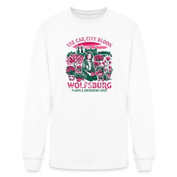 Ville Les plantes de Wolfsburg et l’amant des teckels - T-shirt à manches longues Homme - blanc - Devant