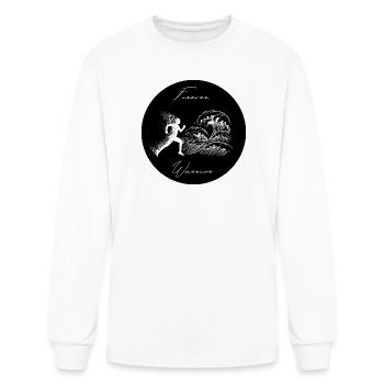 Forever Warrior Wave Runner - Men's Long Sleeve T-Shirt - white - Front