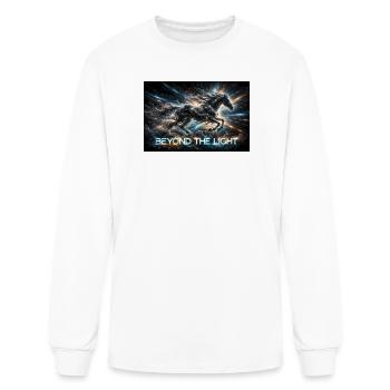 Cosmic Horse: Beyond the Light - Men's Long Sleeve T-Shirt - white - Front