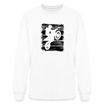 Motocross Lover - Men's Long Sleeve T-Shirt - white - Front