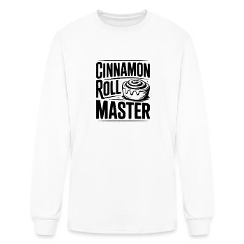 Cinnamon Roll Master - Men's Long Sleeve T-Shirt - white - Front