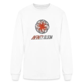 Infinity Bloom  - Men's Long Sleeve T-Shirt - white - Front