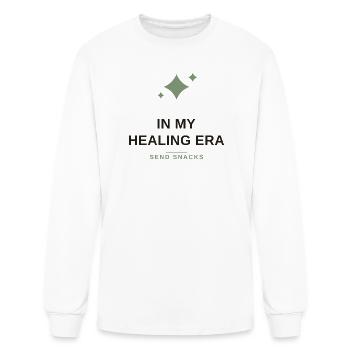 Healing Era Snack Vibe - Men's Long Sleeve T-Shirt - white - Front