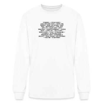 Corporate Buzzwords - Men's Long Sleeve T-Shirt - white - Front