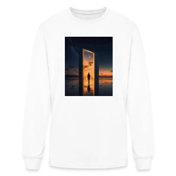 Portal to Sunset Horizon - Men's Long Sleeve T-Shirt - white - Front
