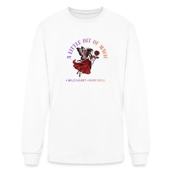 Little Bit of Magic Fairy - Men's Long Sleeve T-Shirt - white - Front