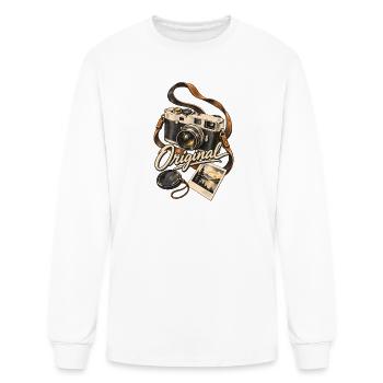 Vintage Camera Photography - Men's Long Sleeve T-Shirt - white - Front