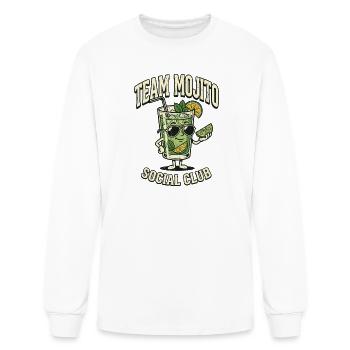 Hen Party Team Mojito Cocktail Bartender - Men's Long Sleeve T-Shirt - white - Front