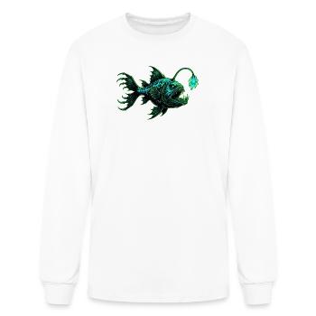 Ocean Depths Art - Men's Long Sleeve T-Shirt - white - Front