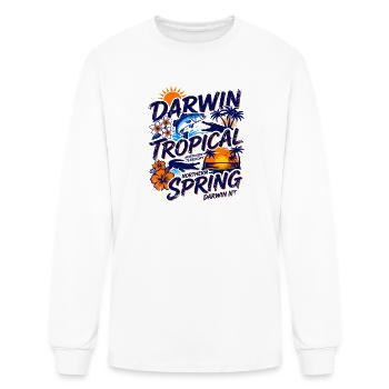 Darwin Tropical Spring Northern Territory - Men's Long Sleeve T-Shirt - white - Front