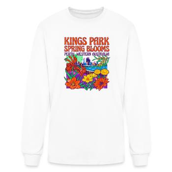 Kings Park Spring Blooms Perth Western Australia - Men's Long Sleeve T-Shirt - white - Front