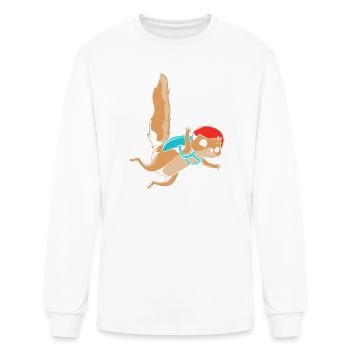 Skydive Parachute Skydiving - Men's Long Sleeve T-Shirt - white - Front