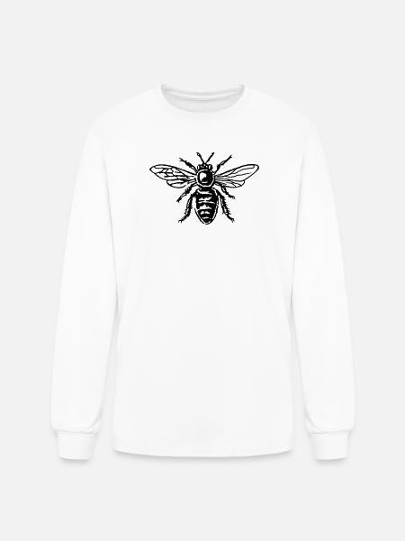 Honey Bee Beekeeper Beekeeping - Men's Long Sleeve T-Shirt - white