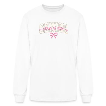 Class of 2026 Graduation Tee for High School  - Men's Long Sleeve T-Shirt - white - Front