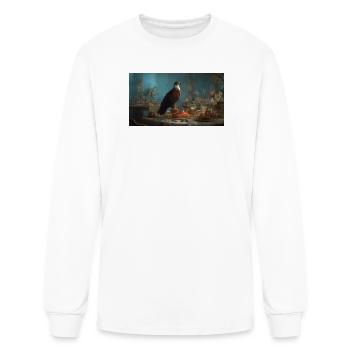 Feast of the Regal Eagle - Men's Long Sleeve T-Shirt - white - Front
