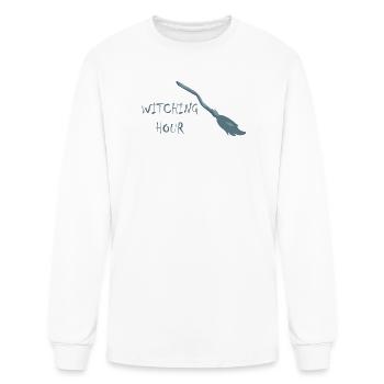 Witching Hour Mystic Spell Design - Men's Long Sleeve T-Shirt - white - Front