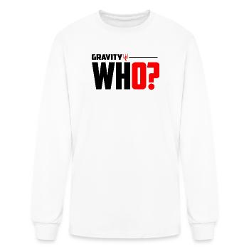 Gravity Who? - Calisthenics - Men's Long Sleeve T-Shirt - white - Front