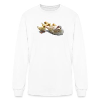 Moscovy Duck Family - Men's Long Sleeve T-Shirt - white - Front