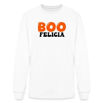 Boo felicia - Men's Long Sleeve T-Shirt - white - Front