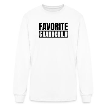 Favorite Grandchild - Men's Long Sleeve T-Shirt - white - Front