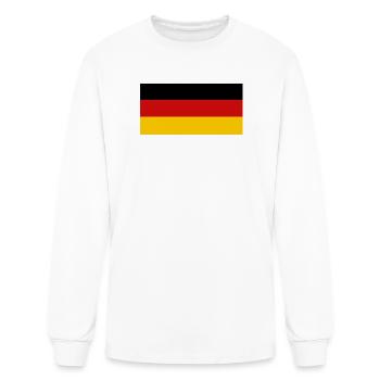 German Flag Apparel - Men's Long Sleeve T-Shirt - white - Front