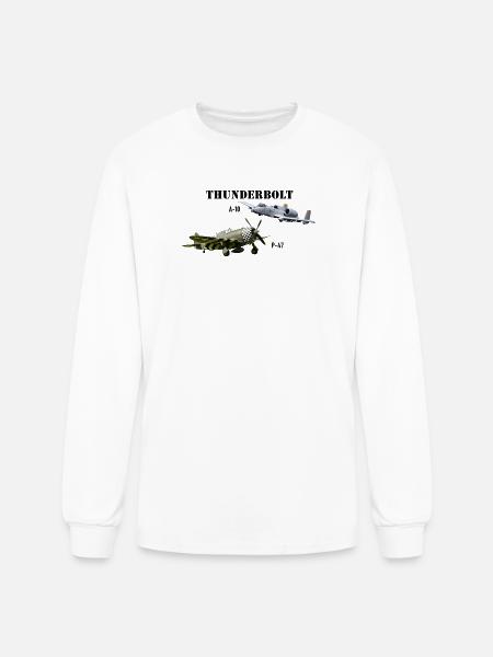 Thunderbolts - Men's Long Sleeve T-Shirt - white