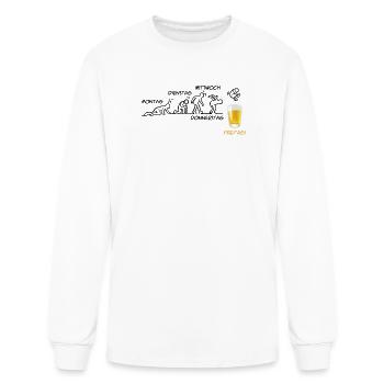 Beer-volution DEU - Men's Long Sleeve T-Shirt - white - Front