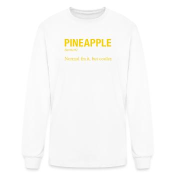 PINEAPPLE - Men's Long Sleeve T-Shirt - white - Front