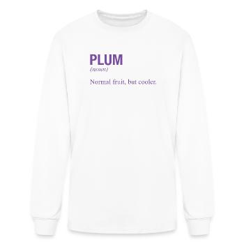 PLUM - Men's Long Sleeve T-Shirt - white - Front