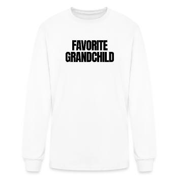 Favorite Grandchild - Men's Long Sleeve T-Shirt - white - Front