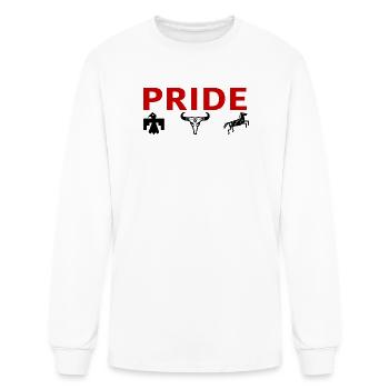 Native American Indian Pride 1st Nations Culture  - Men's Long Sleeve T-Shirt - white - Front