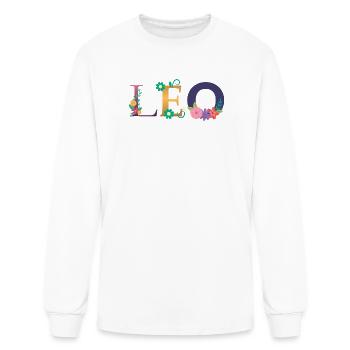 Leo - Men's Long Sleeve T-Shirt - white - Front