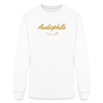 🎚️ Audiophile ⚡️ The Art of Listening - Men's Long Sleeve T-Shirt - white - Front