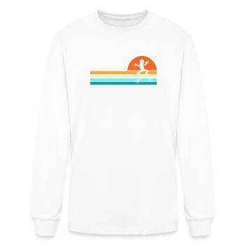 Red Eyed Tree Frog - Men's Long Sleeve T-Shirt - white - Front