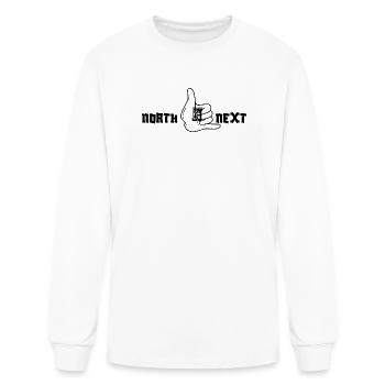 NORTH N NEXT HAND SIGN LOGO - Men's Long Sleeve T-Shirt - white - Front