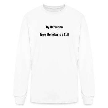 By Definition, Every Religion is a Cult - Men's Long Sleeve T-Shirt - white - Front