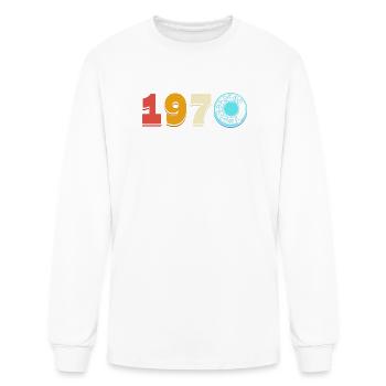 Rotary Dial Rotary Telephone - Men's Long Sleeve T-Shirt - white - Front