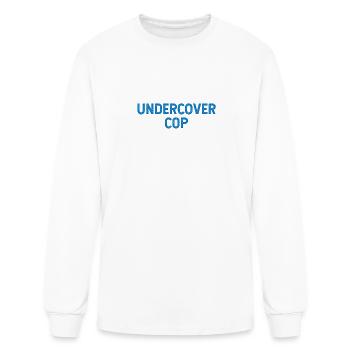 Undercover Cop - Men's Long Sleeve T-Shirt - white - Front