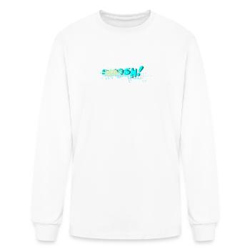 Super Hero Comic Book Onomatopoeia. Sploosh! - Men's Long Sleeve T-Shirt - white - Front