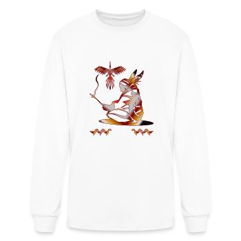 Respected Indigenous Leader-Native American Leader - Men's Long Sleeve T-Shirt - white - Front