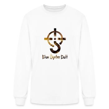 Blue oyster cult black back - Men's Long Sleeve T-Shirt - white - Front