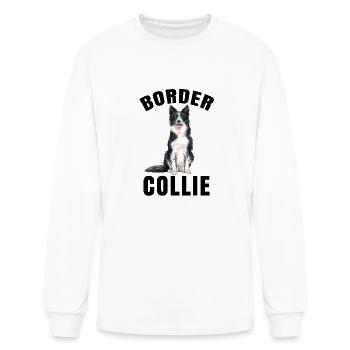 Border collie Lover's - gift border collie - Men's Long Sleeve T-Shirt - white - Front
